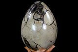 Bargain, Septarian Dragon Egg Geode - Crystal Filled #71844-3